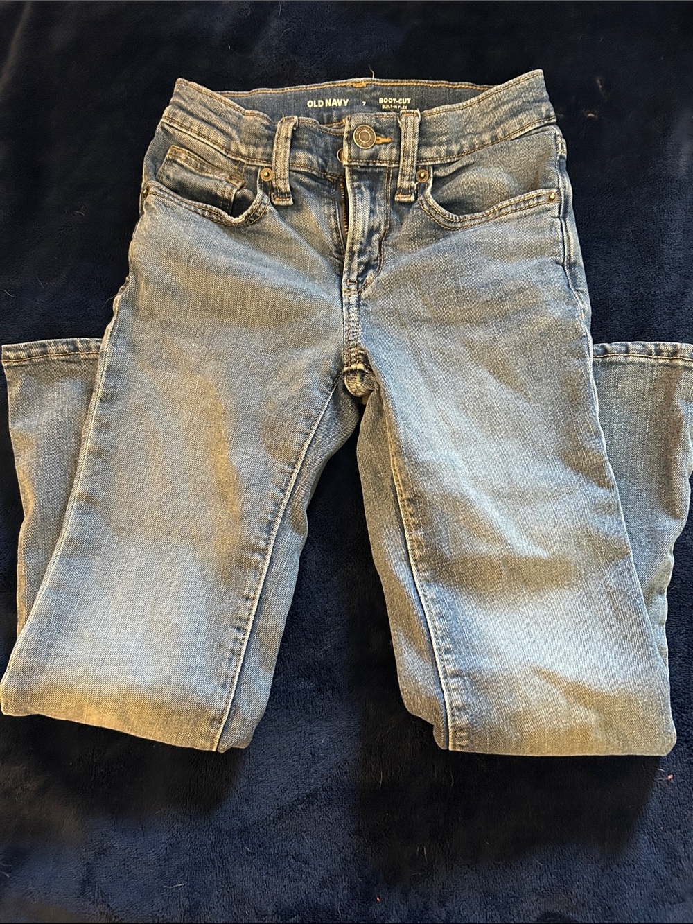Old Navy Light Wash Bootcut Jeans for Boys size 7
